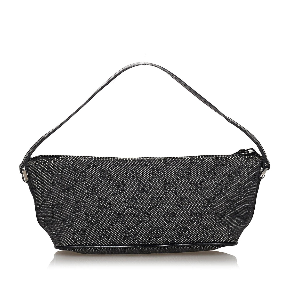 Gucci GG Canvas Boat Baguette (SHG-30604)