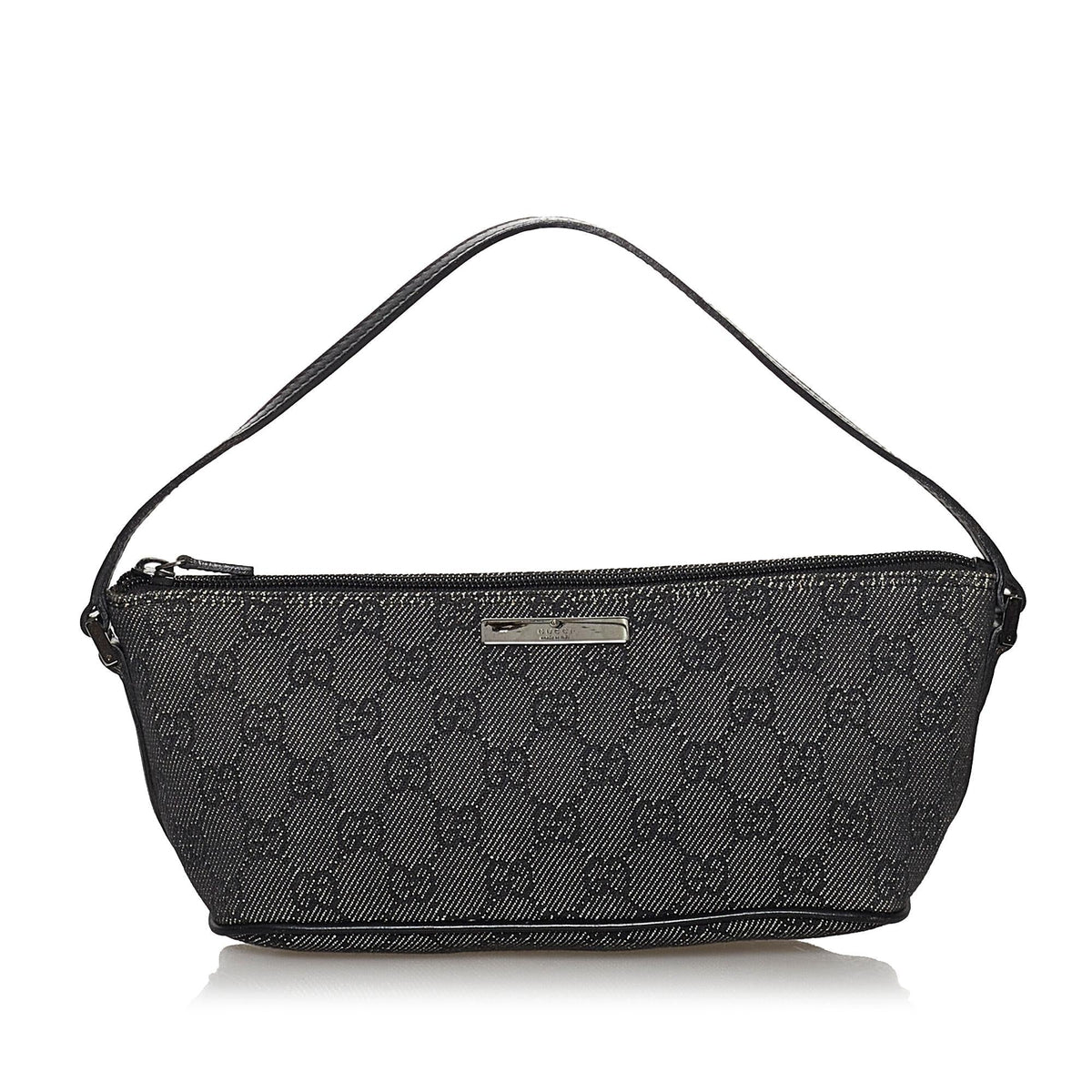 Gucci GG Canvas Boat Baguette (SHG-30604)