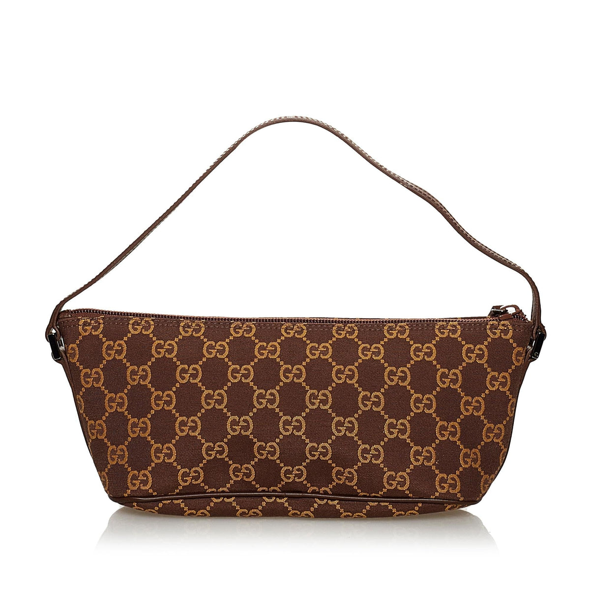 Gucci GG Canvas Boat Baguette (SHG-30770)