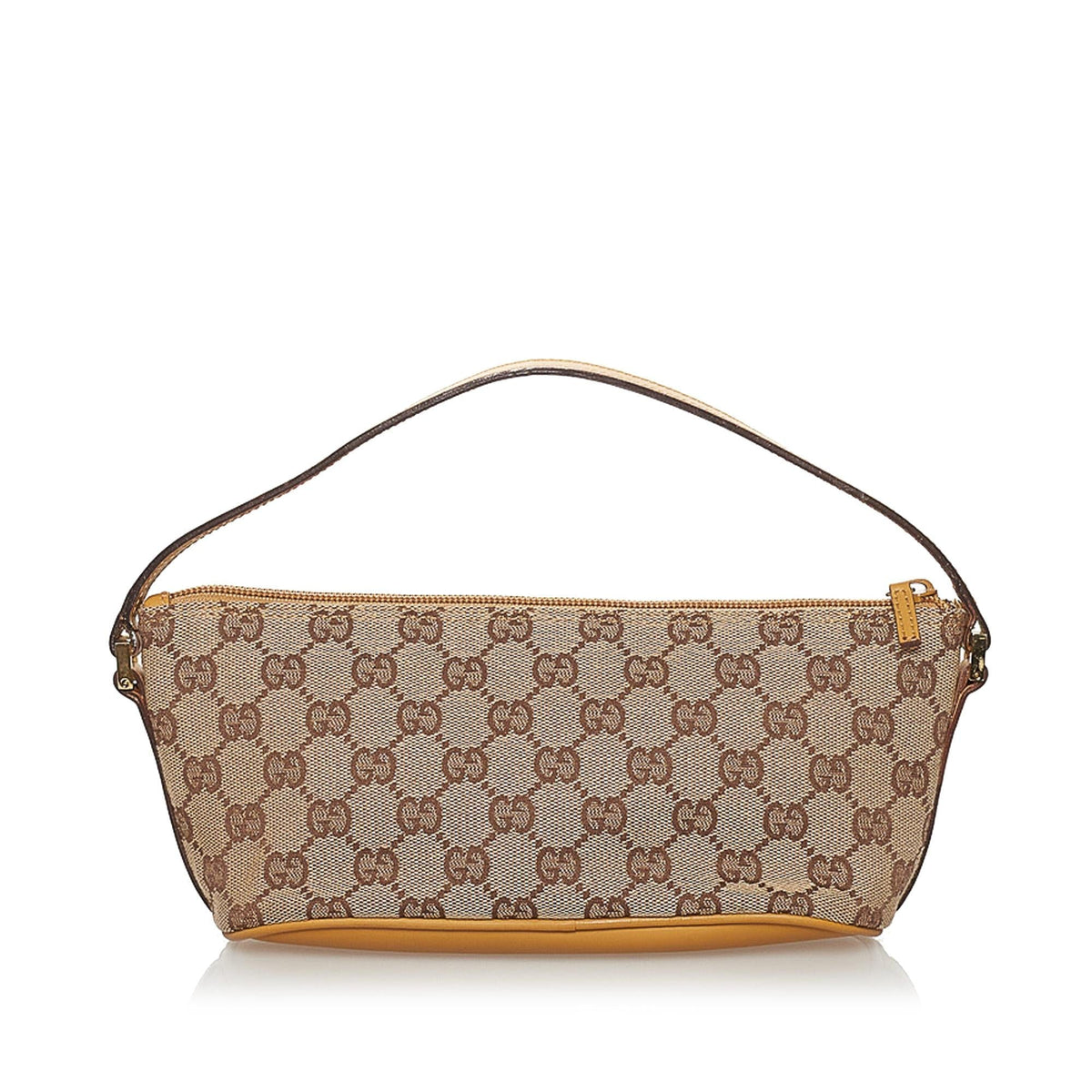 Gucci GG Canvas Boat Baguette (SHG-30839)