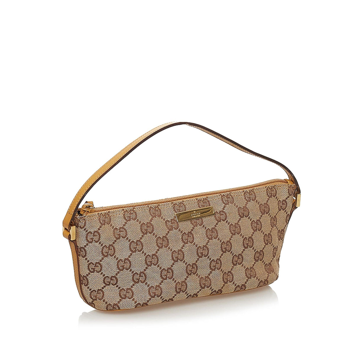 Gucci GG Canvas Boat Baguette (SHG-30839)