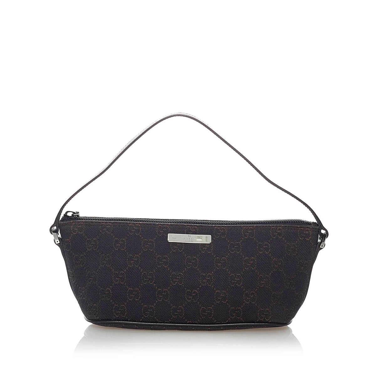 Gucci GG Canvas Boat Baguette (SHG-30880)