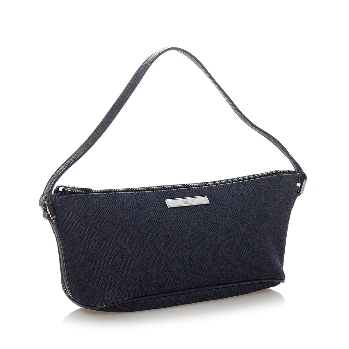 Gucci GG Canvas Boat Baguette (SHG-30998)
