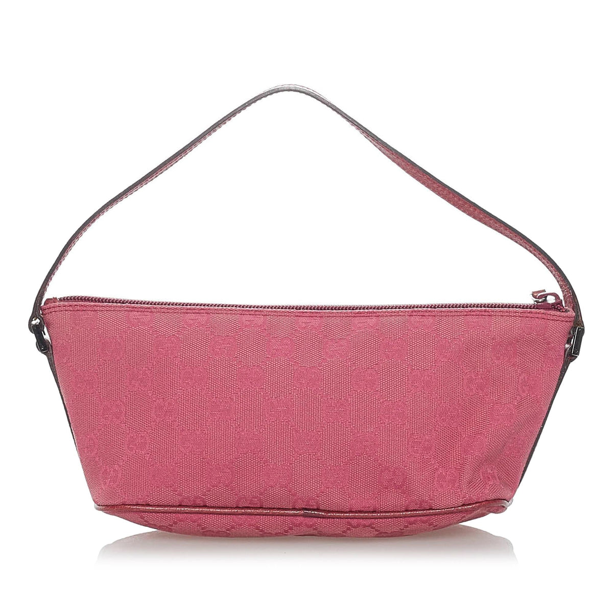 Gucci GG Canvas Boat Baguette (SHG-31572)