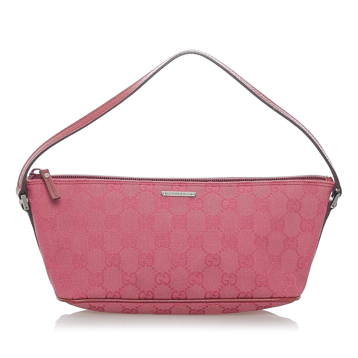 Gucci GG Canvas Boat Baguette (SHG-31572)