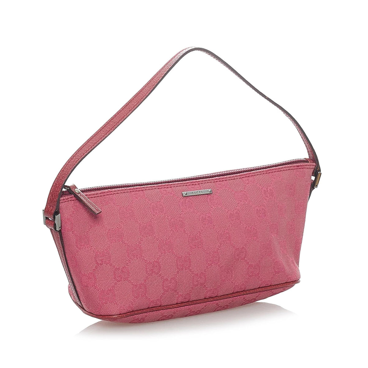 Gucci GG Canvas Boat Baguette (SHG-31572)