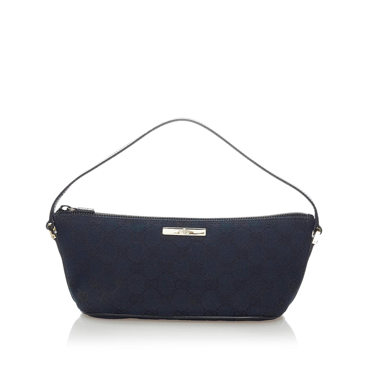 Gucci GG Canvas Boat Baguette (SHG-31583)