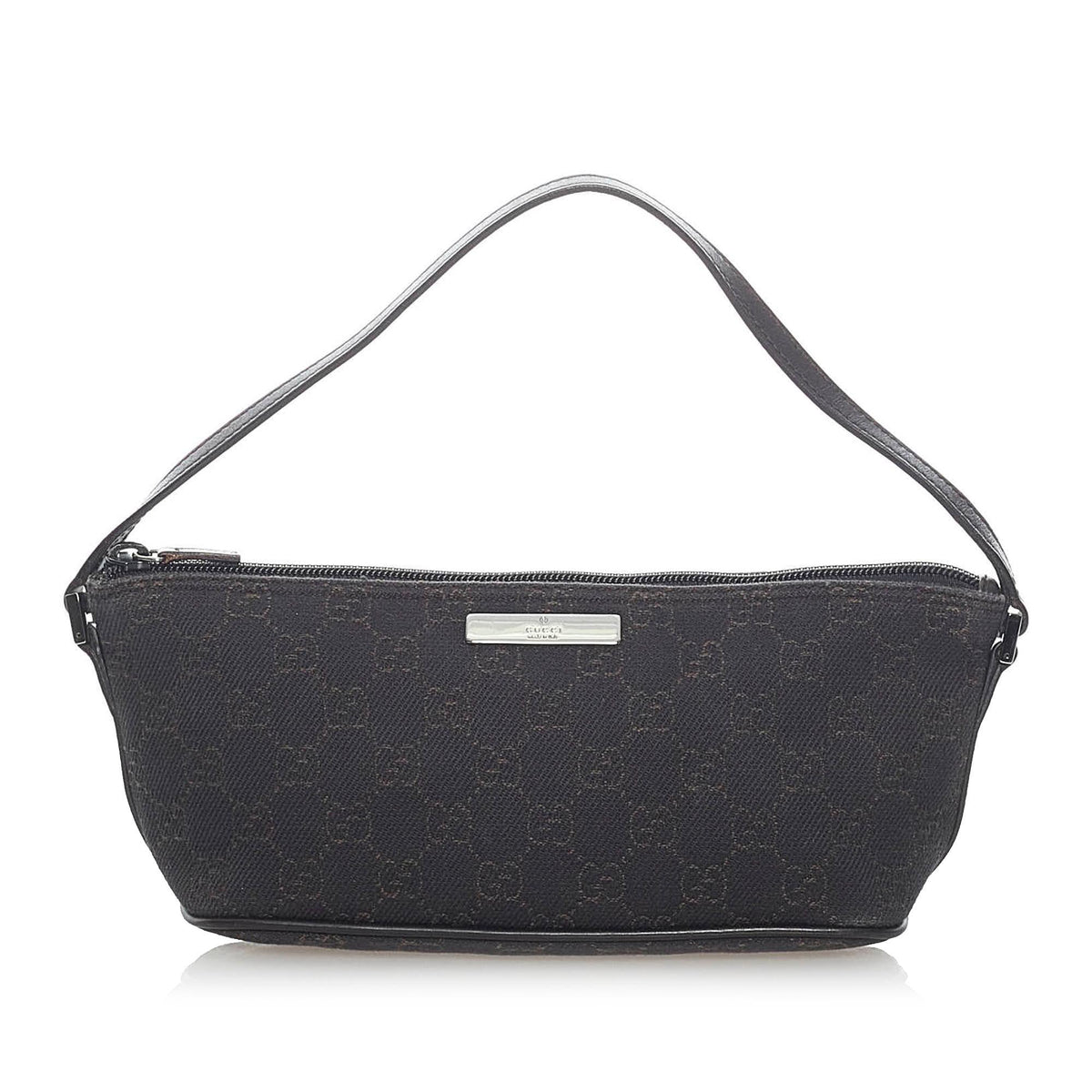 Gucci GG Canvas Boat Baguette (SHG-31599)