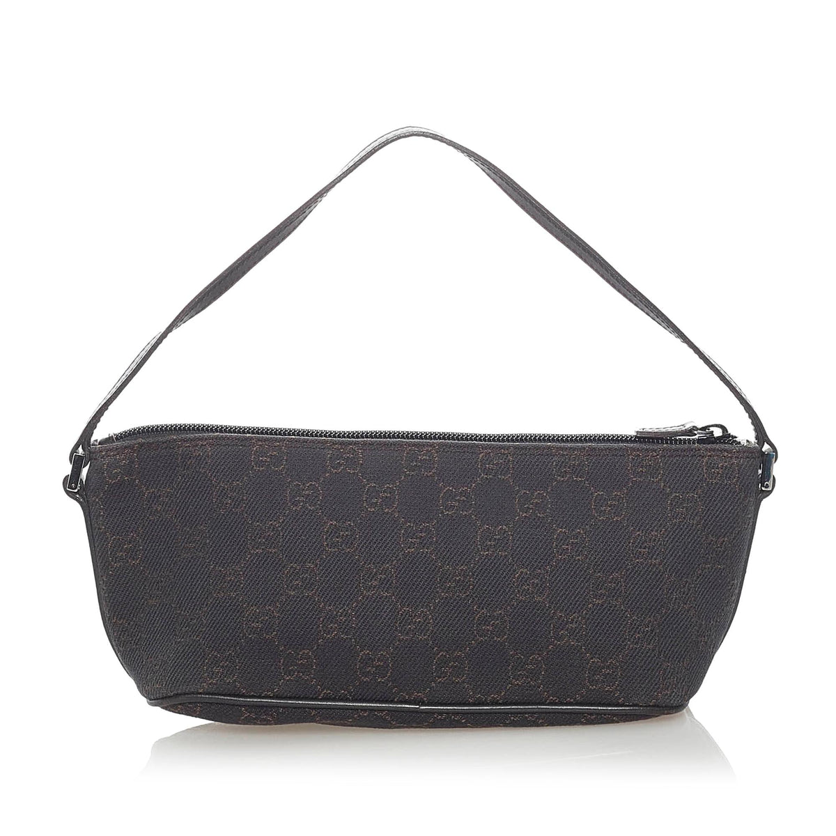 Gucci GG Canvas Boat Baguette (SHG-31611)