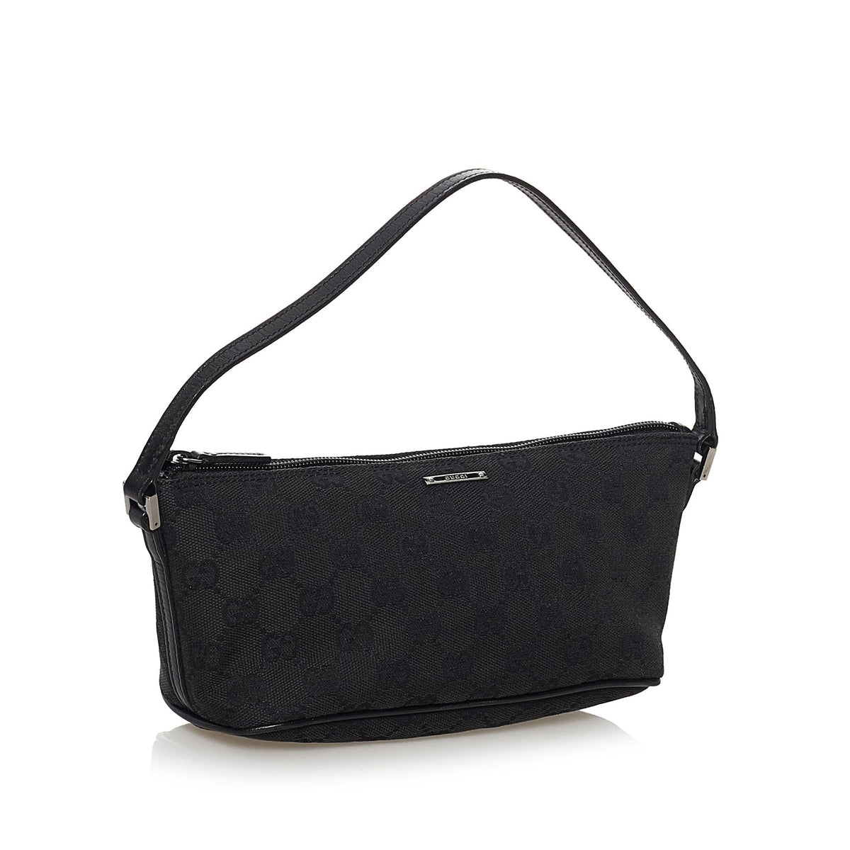 Gucci GG Canvas Boat Baguette (SHG-31770)