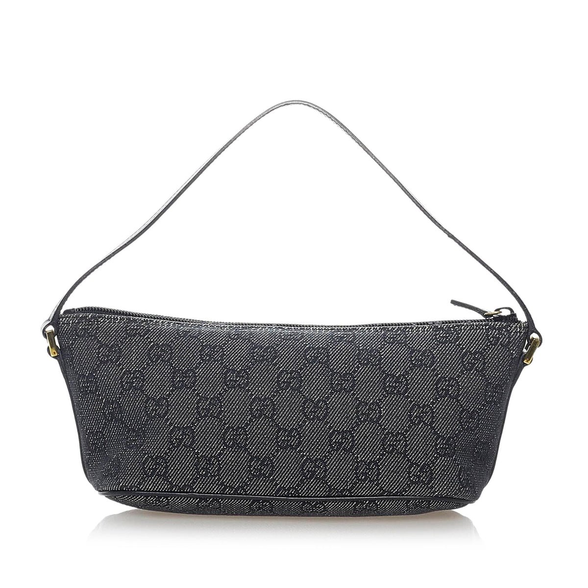 Gucci GG Canvas Boat Baguette (SHG-32025)