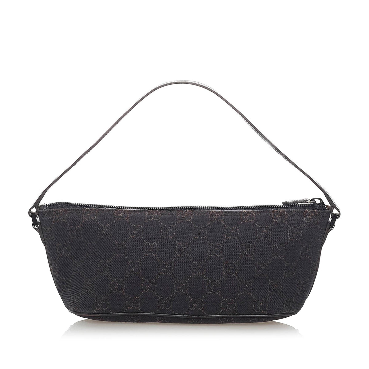 Gucci GG Canvas Boat Baguette (SHG-32079)
