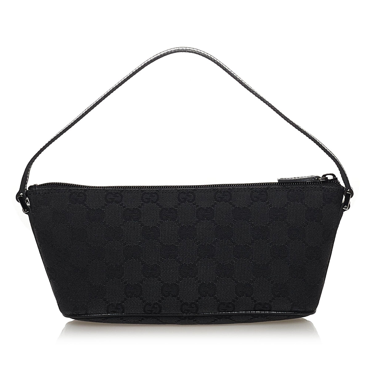 Gucci GG Canvas Boat Baguette (SHG-32281)