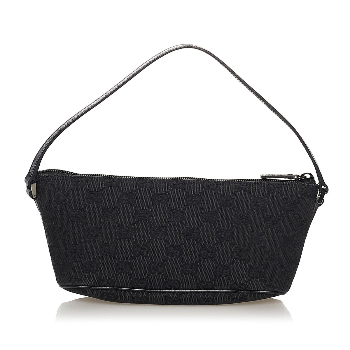 Gucci GG Canvas Boat Baguette (SHG-32308)