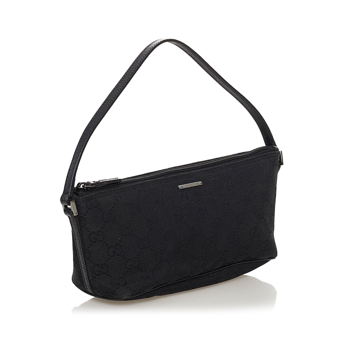 Gucci GG Canvas Boat Baguette (SHG-32308)