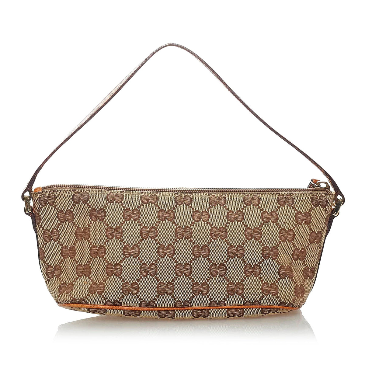 Gucci GG Canvas Boat Baguette (SHG-32386)