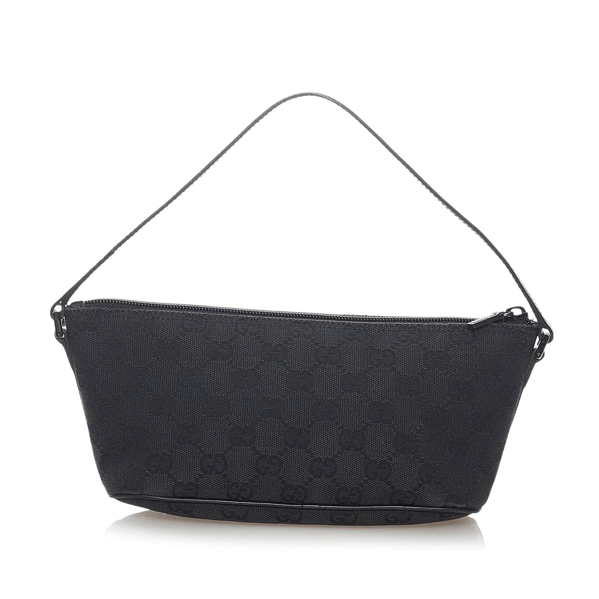 Gucci GG Canvas Boat Baguette (SHG-32409)