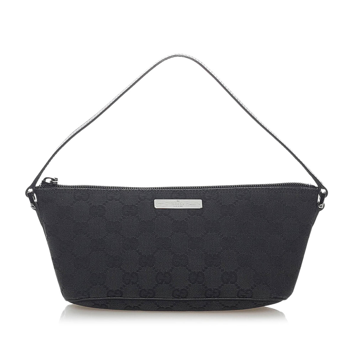 Gucci GG Canvas Boat Baguette (SHG-32409)