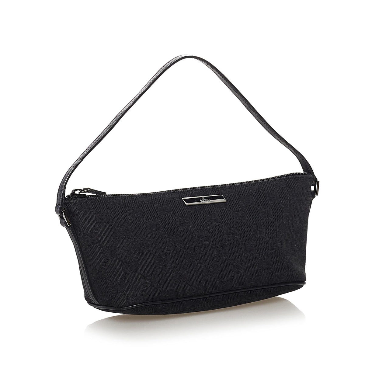 Gucci GG Canvas Boat Baguette (SHG-32776)