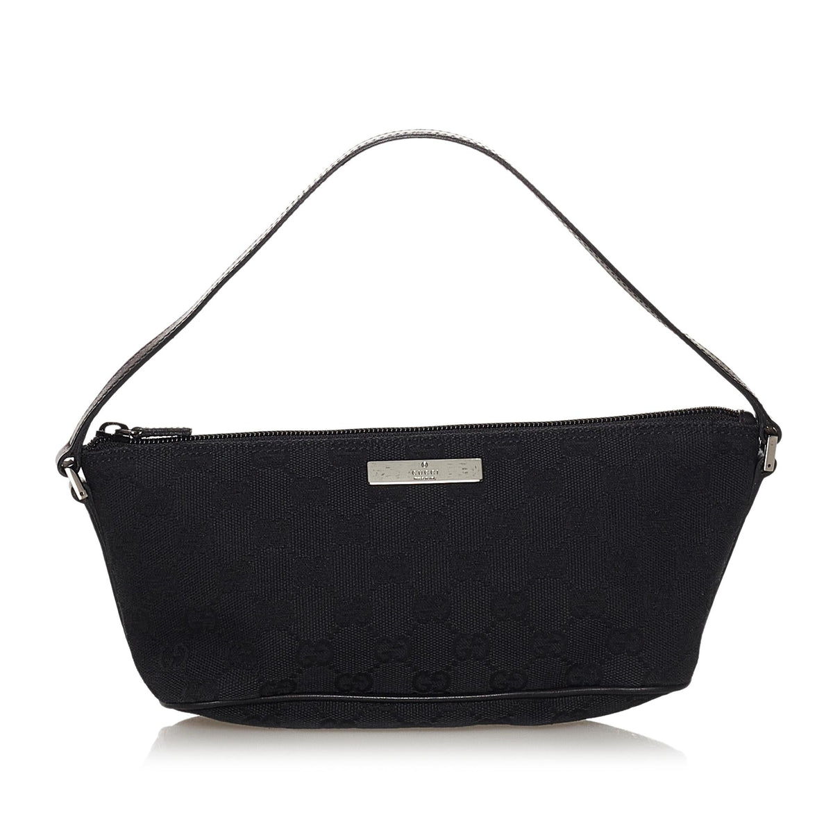 Gucci GG Canvas Boat Baguette (SHG-34676)