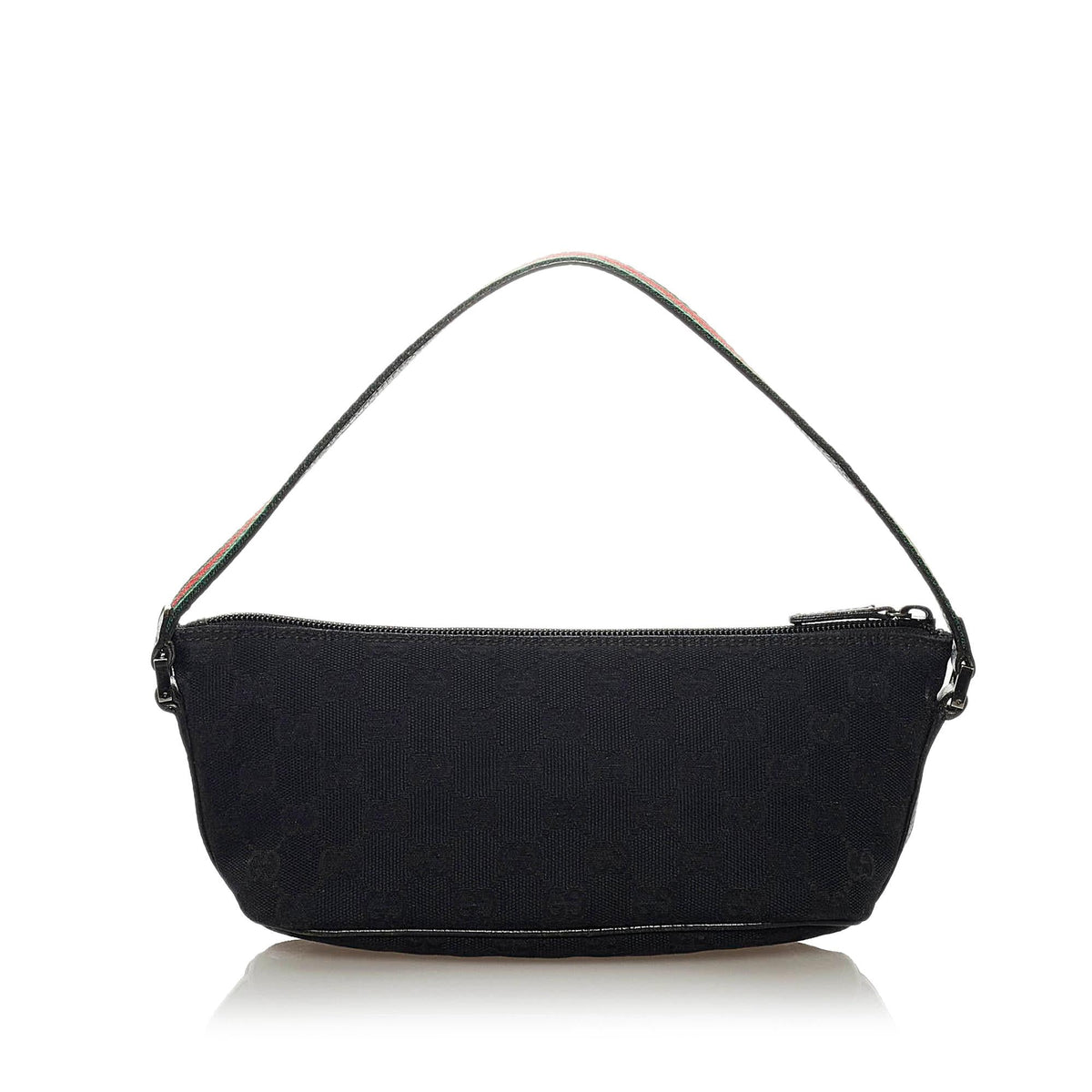 Gucci GG Canvas Boat Baguette (SHG-36569)