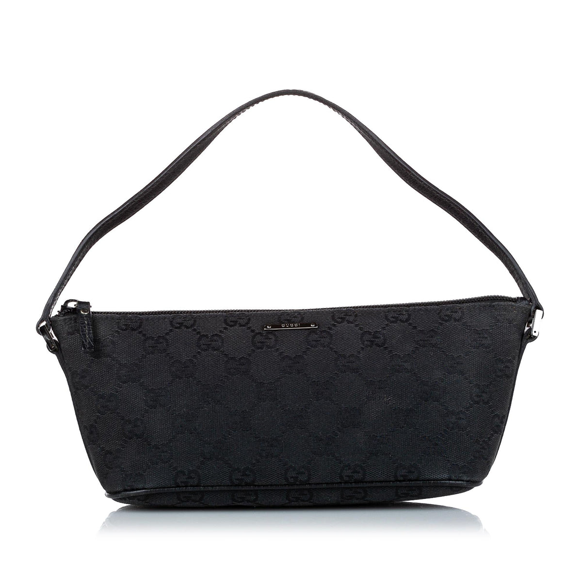 Gucci GG Canvas Boat Baguette (SHG-36571)