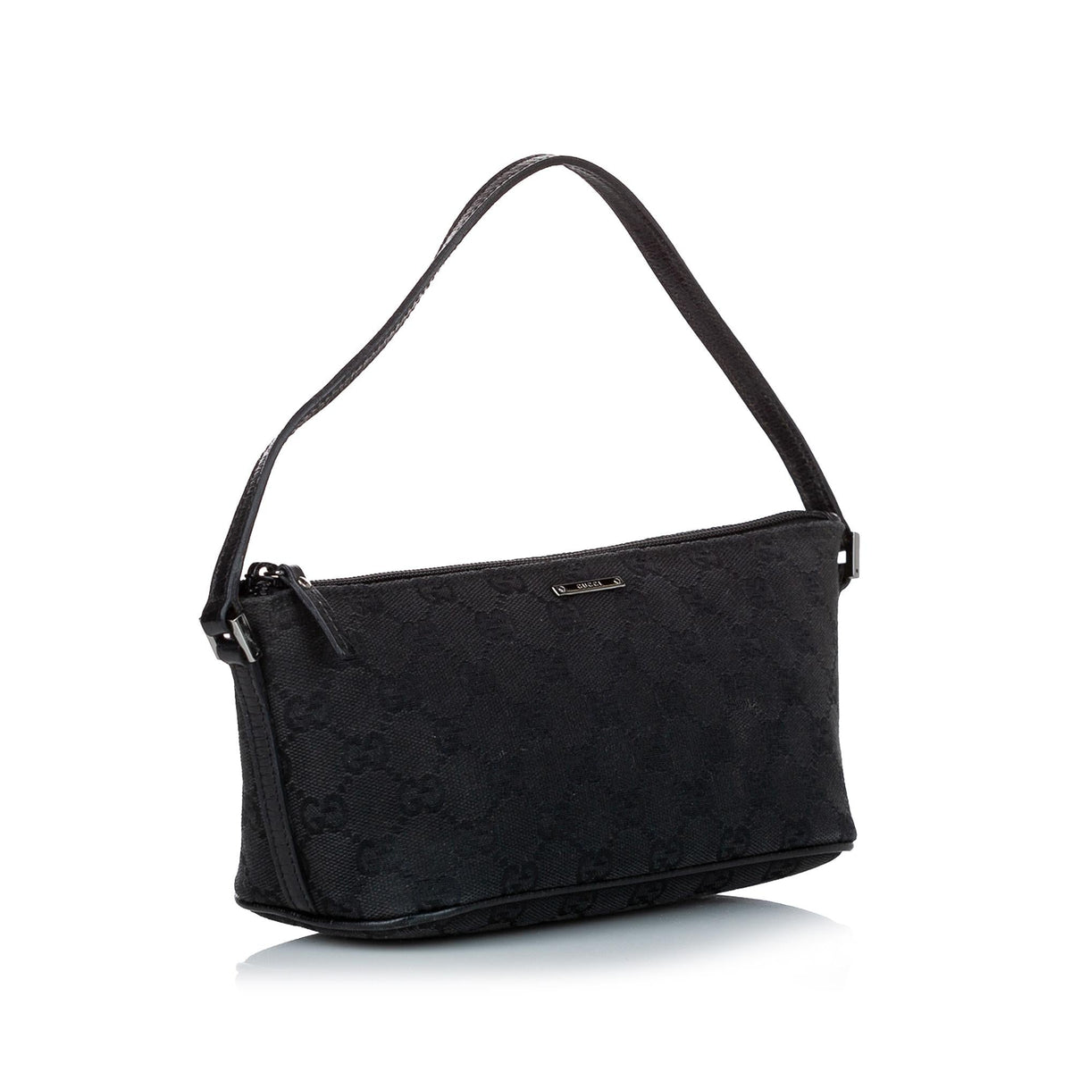 Gucci GG Canvas Boat Baguette (SHG-36571)