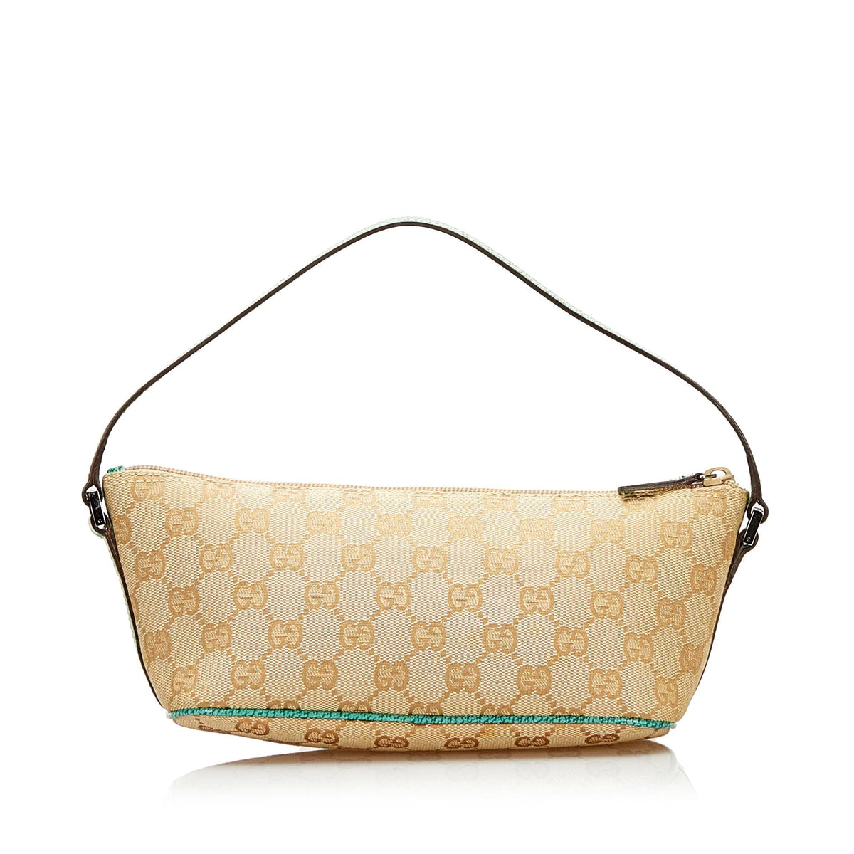 Gucci GG Canvas Boat Pochette (SHG-35382)