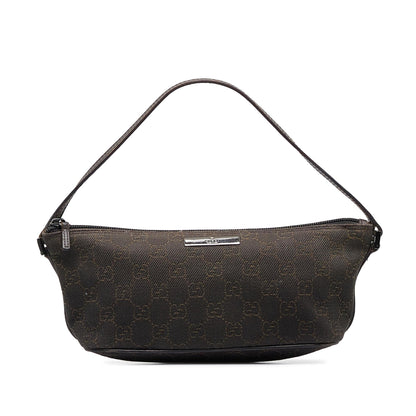 Gucci GG Canvas Boat Pochette (SHG-nfSEnq)