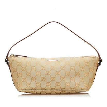 Gucci GG Canvas Boat (SHG-36135)