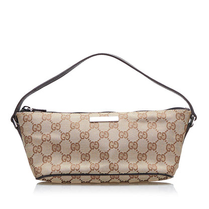 Gucci GG Canvas Boat (SHG-36985)
