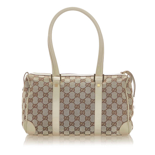 Gucci GG Canvas Boston Bag (SHG-20383)