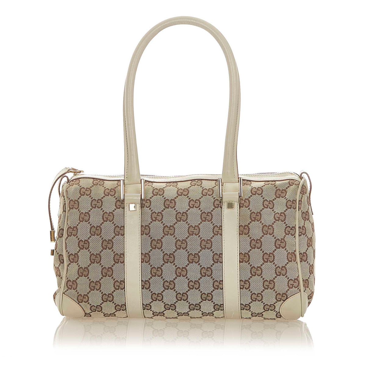 Gucci GG Canvas Boston Bag (SHG-20383)