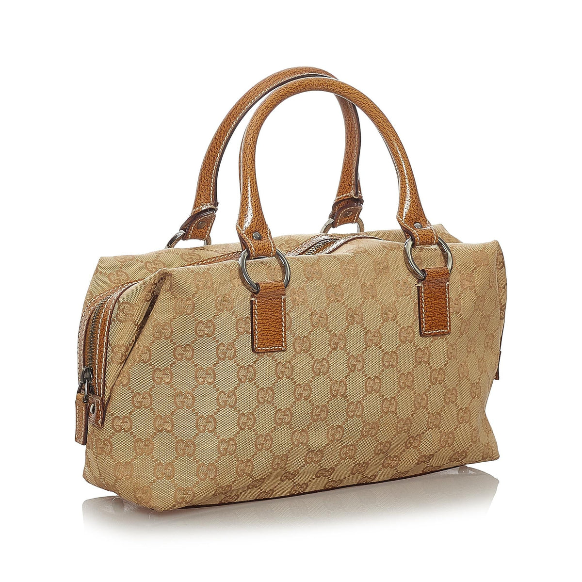 Gucci GG Canvas Boston Bag (SHG-27472)