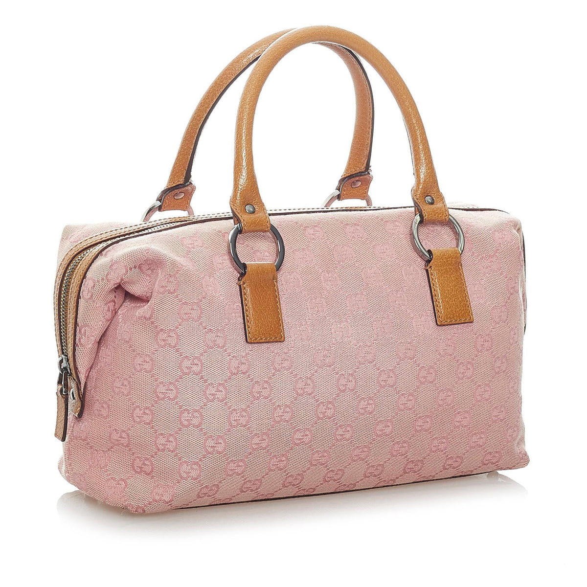 Gucci GG Canvas Boston Bag (SHG-31634)