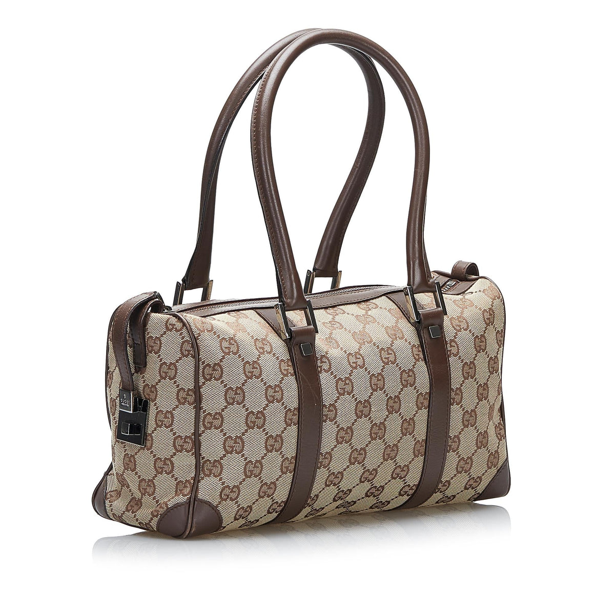 Gucci GG Canvas Boston Bag (SHG-Q90qeq)