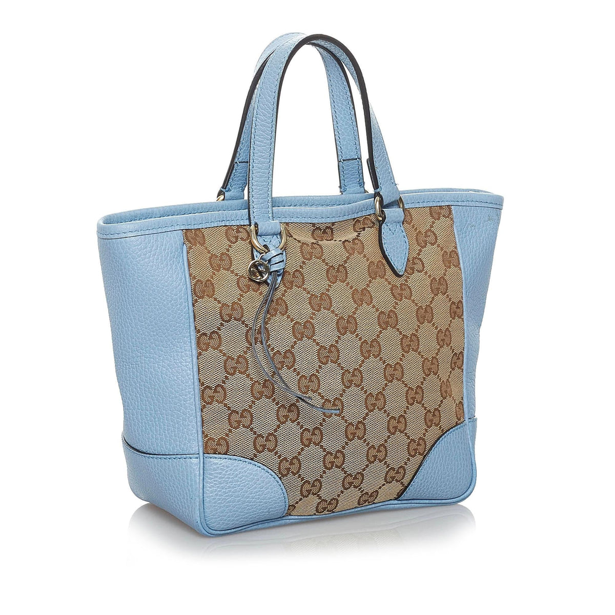 Gucci GG Canvas Bree Leather Satchel (SHG-34176)