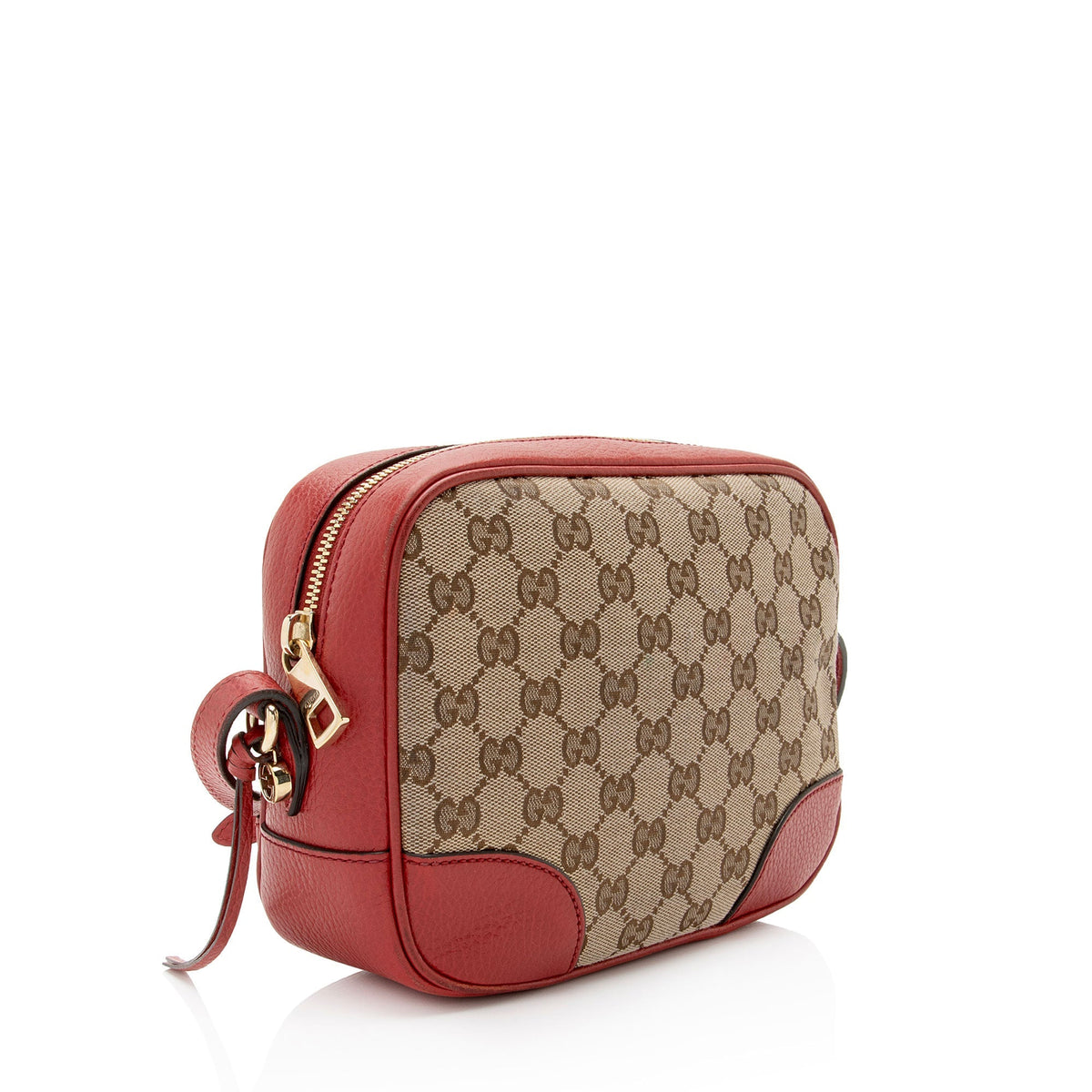 Gucci GG Canvas Bree Mini Messenger Bag (SHF-VNxIcN)