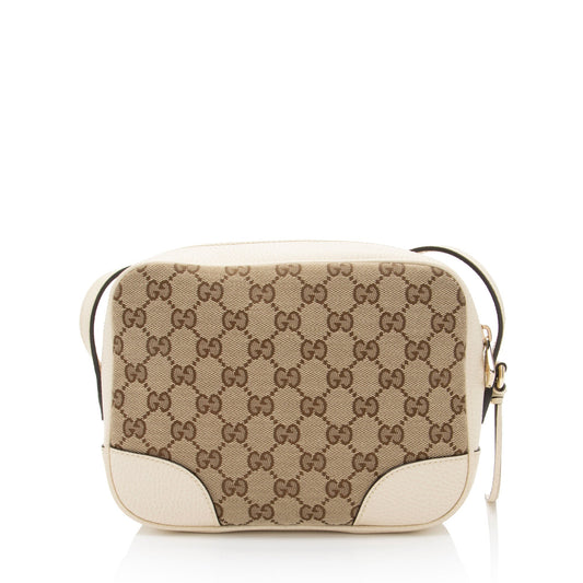 Gucci GG Canvas Bree Mini Messenger