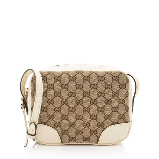 Gucci GG Canvas Bree Mini Messenger