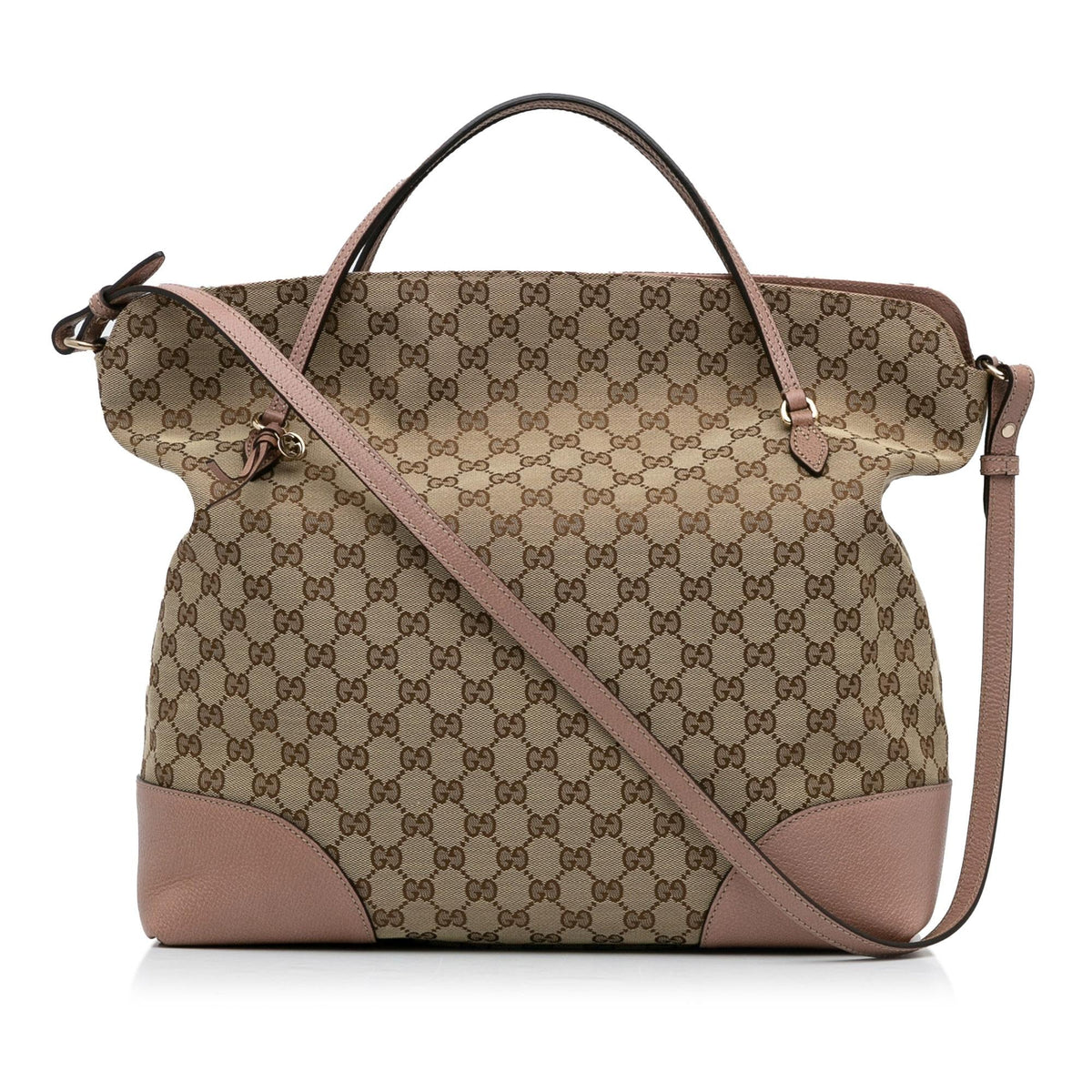 Gucci GG Canvas Bree Satchel (SHG-SbHeXb)