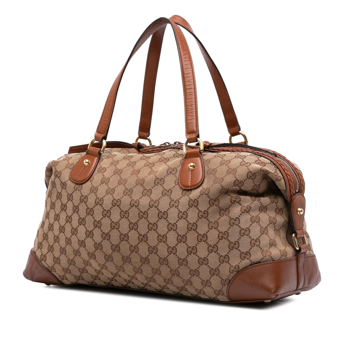 Gucci GG Canvas Brick Lane Satchel
