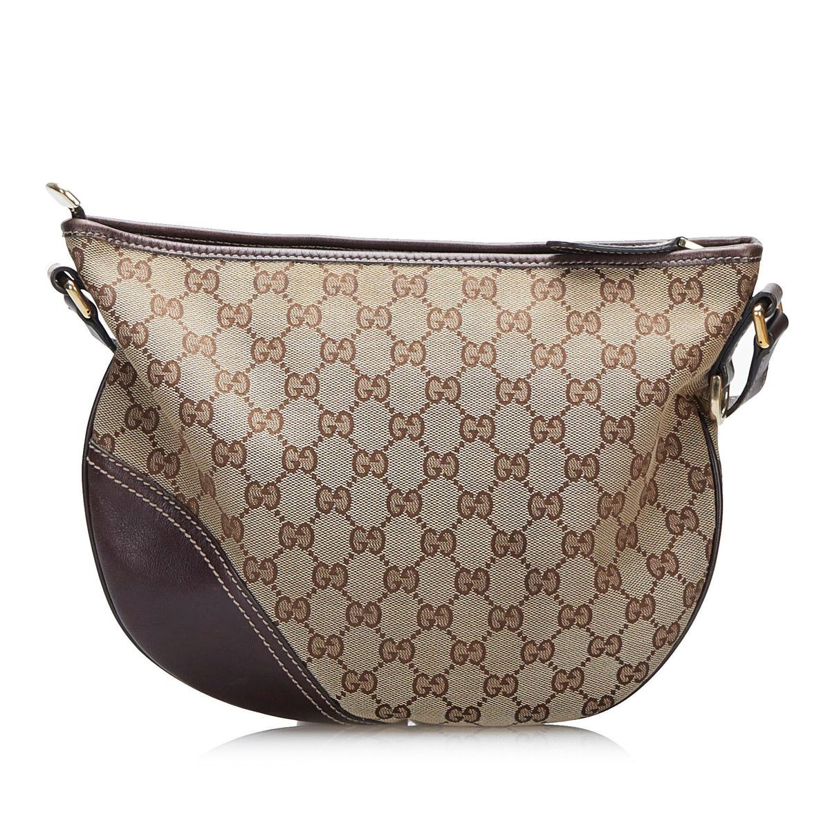 Gucci GG Canvas Britt Crossbody (SHG-gC3R2B)