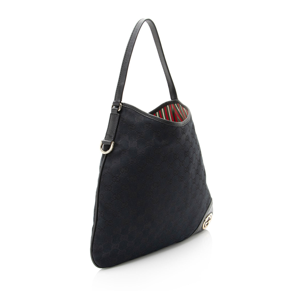 Gucci GG Canvas Britt Medium Hobo