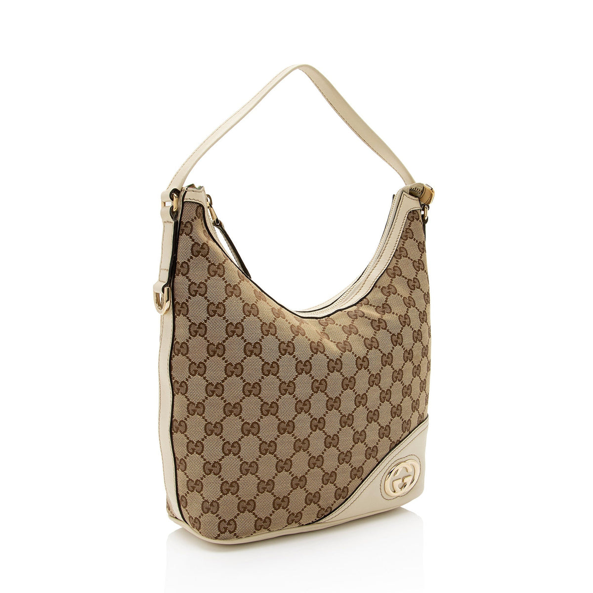 Gucci GG Canvas Britt Small Hobo (SHF-rmQ8Ul)