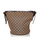 Gucci GG Canvas Bucket Bag (SHG-32842)