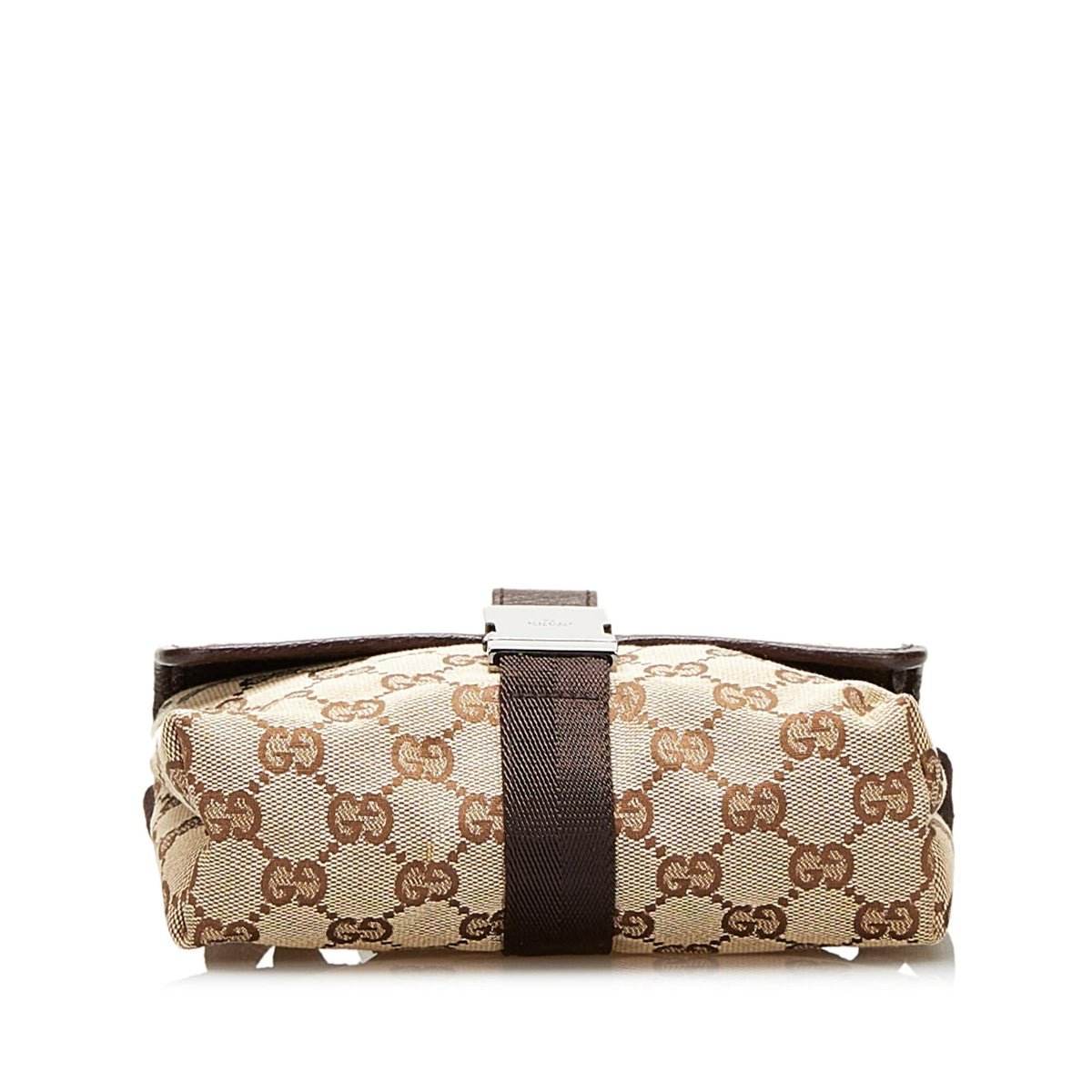 Gucci GG Canvas Buckle Belt Bag (SHG-35416)