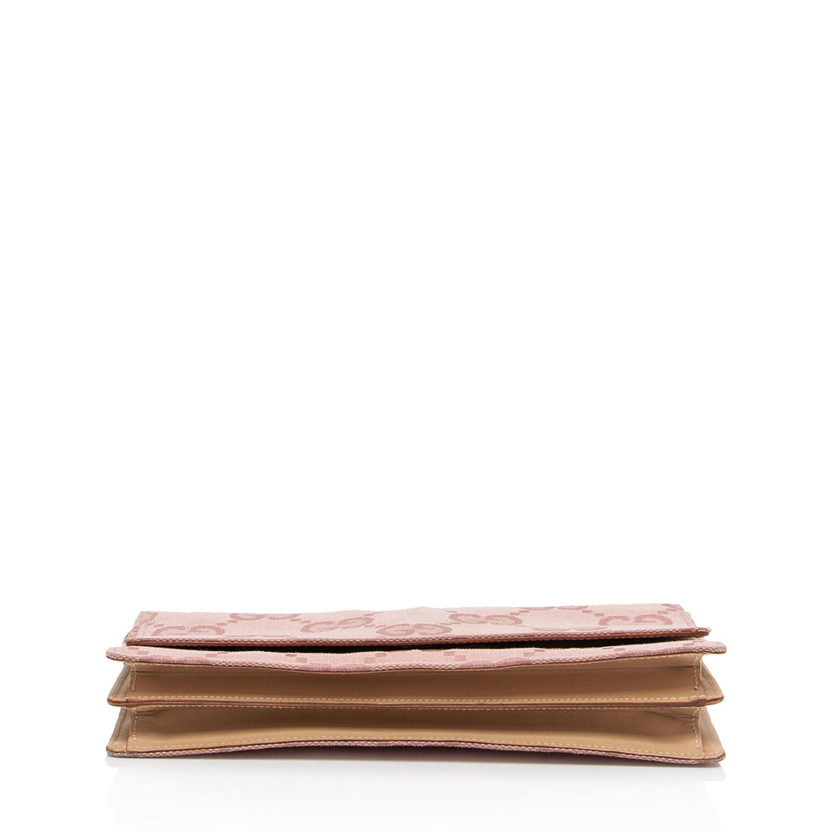 Gucci GG Canvas Charm Pochette Flap Bag (SHF-SXf0FO)