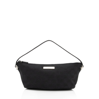 Gucci GG Canvas Classic Pochette (SHF-cCuOk2)