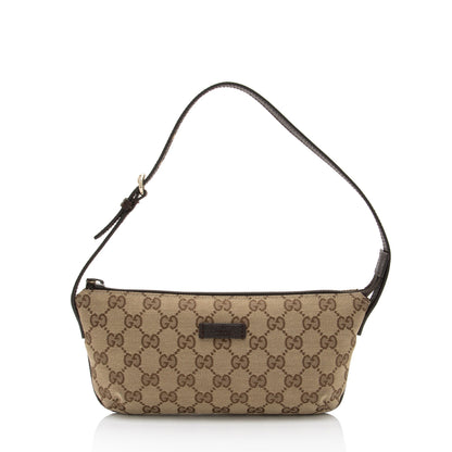 Gucci GG Canvas Classic Pochette (SHF-Z6w8ME)